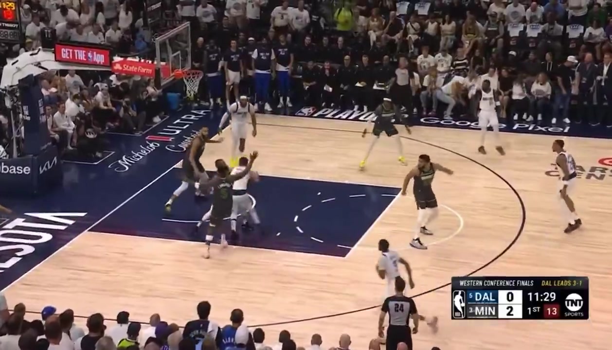僅僅9分鐘，東契奇就讓西部決賽幾乎徹底失去了懸念！